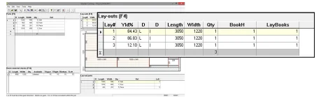 Online cutting and edging optimisation