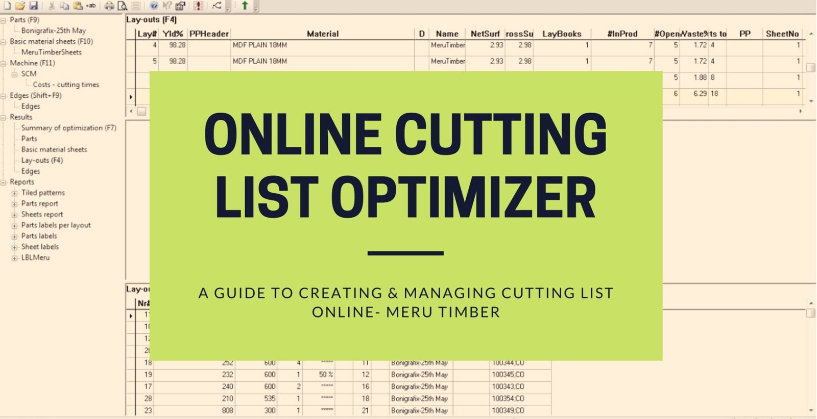 online cutting optimizer